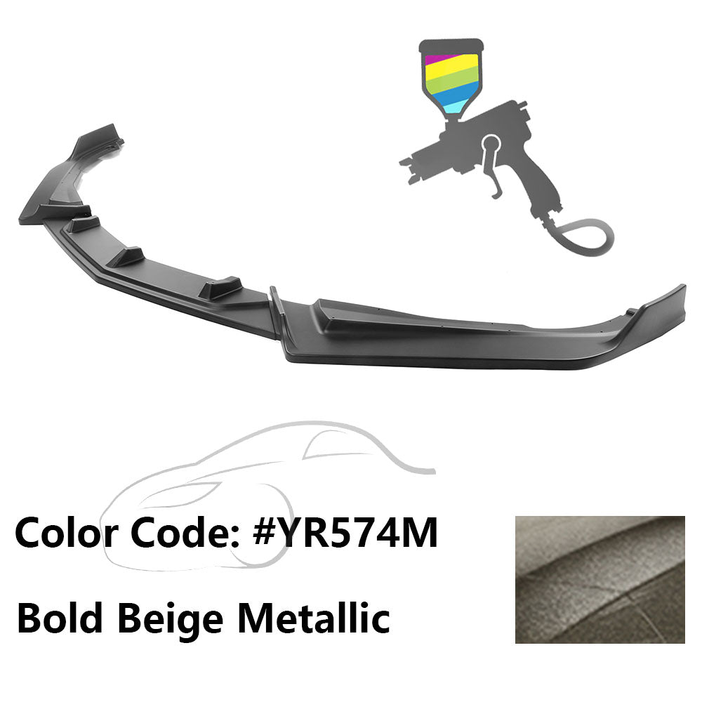 2018-2021 Honda Accord IKON V2 Style Front Bumper Lip PP