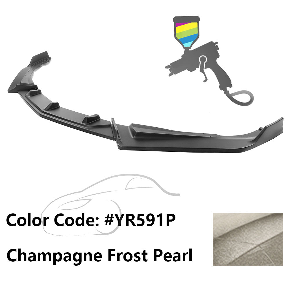 2018-2021 Honda Accord IKON V2 Style Front Bumper Lip PP