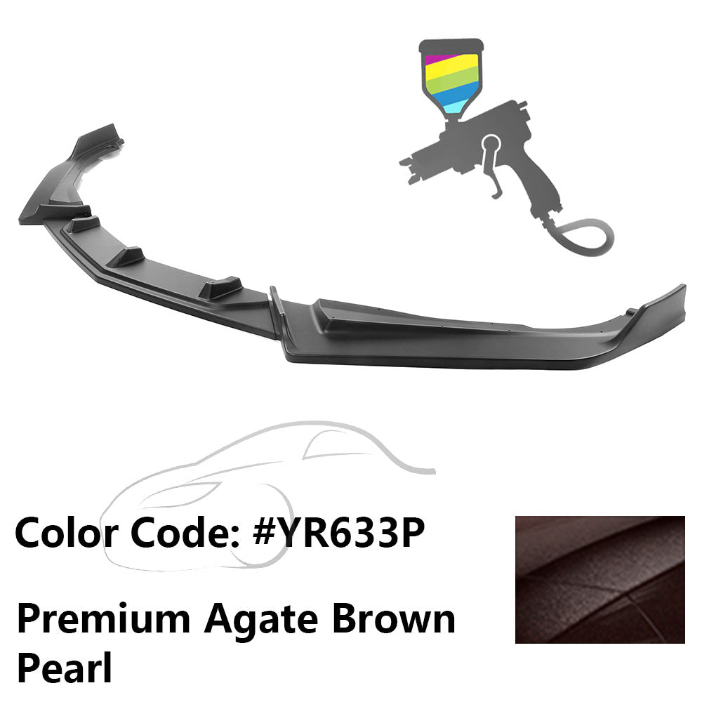 2018-2021 Honda Accord IKON V2 Style Front Bumper Lip PP