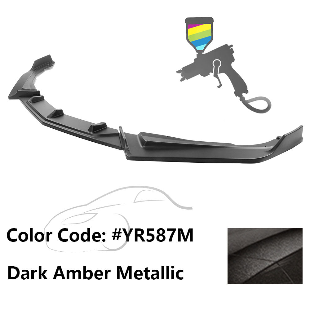 2018-2021 Honda Accord IKON V2 Style Front Bumper Lip PP