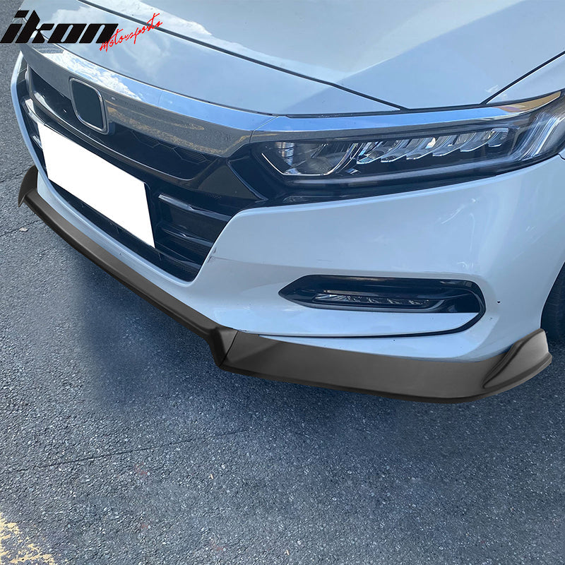 2018-2021 Honda Accord 10th IKON V3 Front Bumper Lip PP
