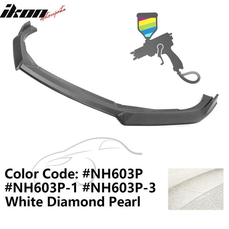 2018-2021 Honda Accord 10th IKON V3 Front Bumper Lip PP