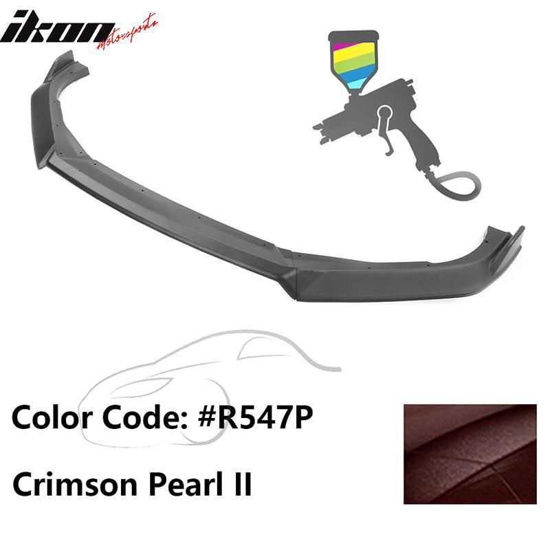 2018-2021 Honda Accord 10th IKON V3 Front Bumper Lip PP