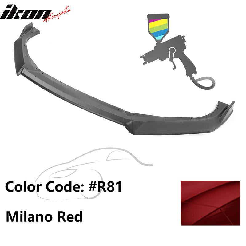 2018-2021 Honda Accord 10th IKON V3 Front Bumper Lip PP