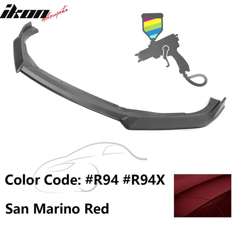 2018-2021 Honda Accord 10th IKON V3 Front Bumper Lip PP