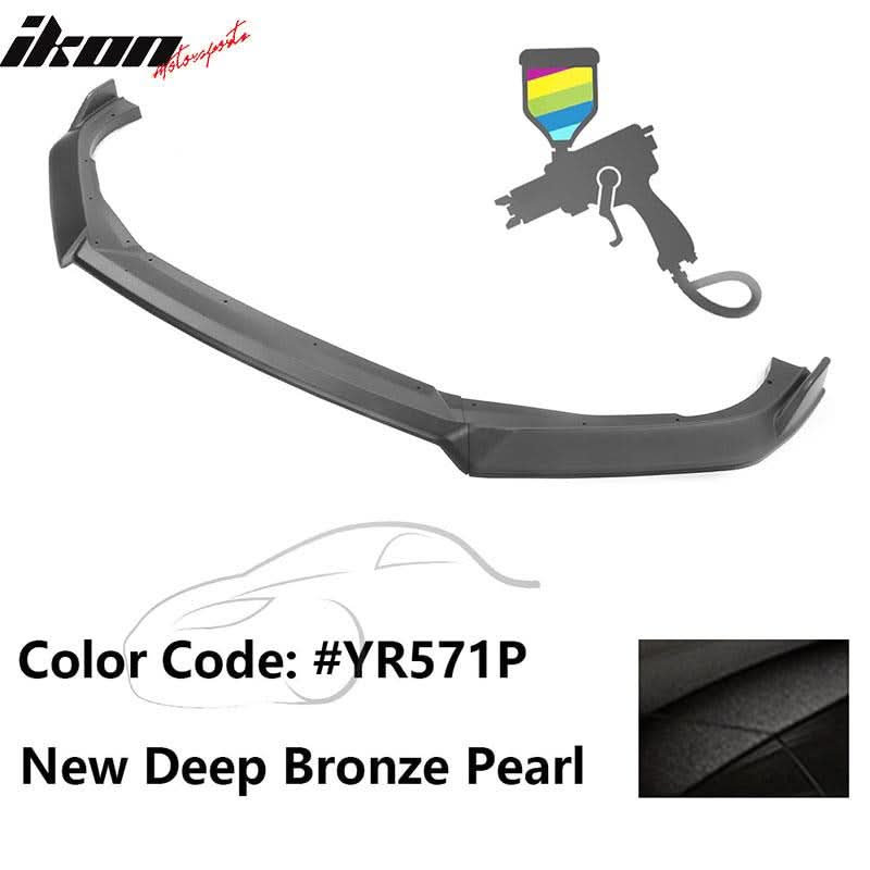 2018-2021 Honda Accord 10th IKON V3 Front Bumper Lip PP