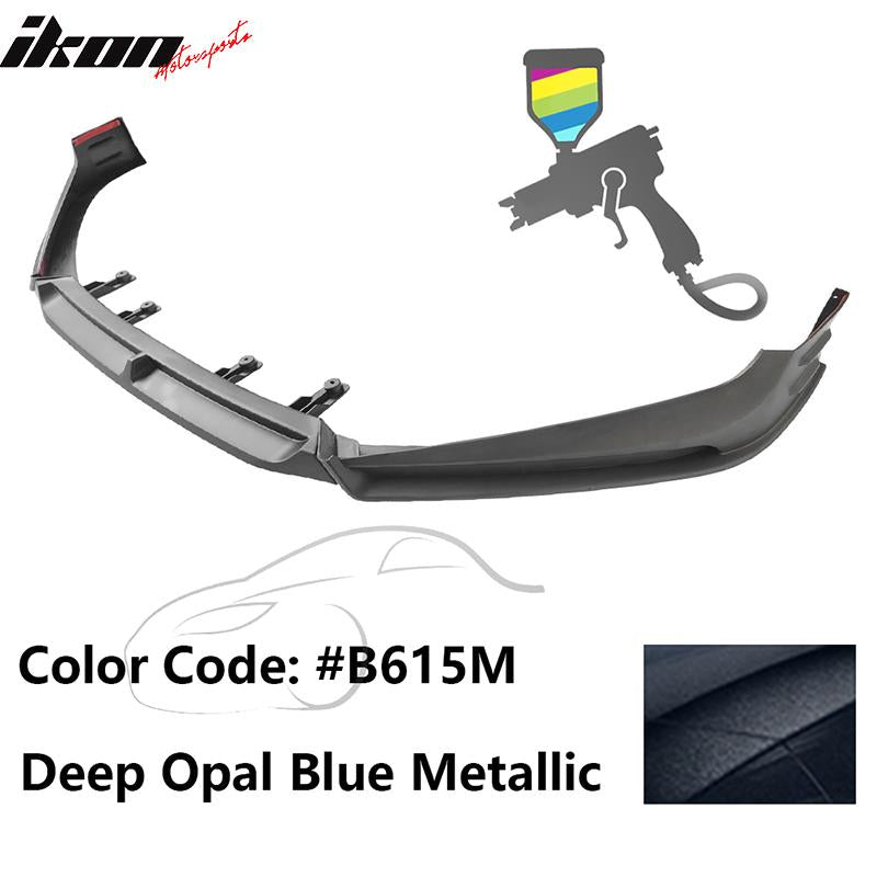 2018-2021 Honda Accord 3PC Front Bumper Lip PP