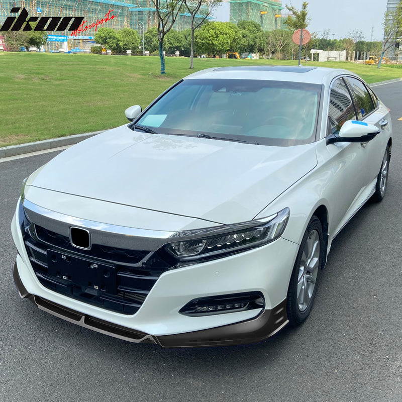 2018-2021 Honda Accord 3PC Front Bumper Lip PP