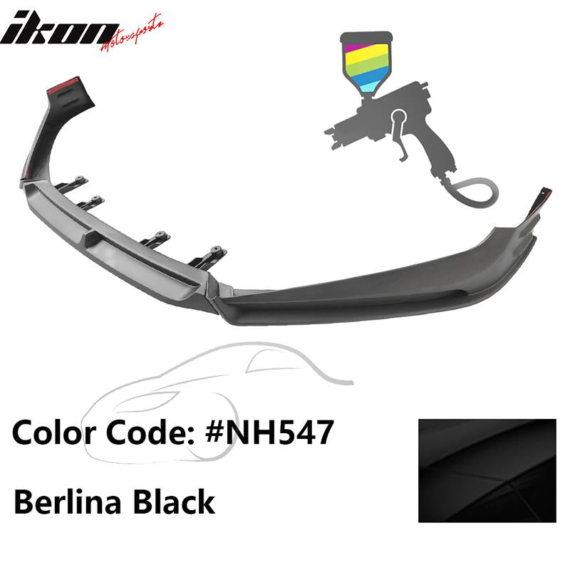 2018-2021 Honda Accord 3PC Front Bumper Lip PP