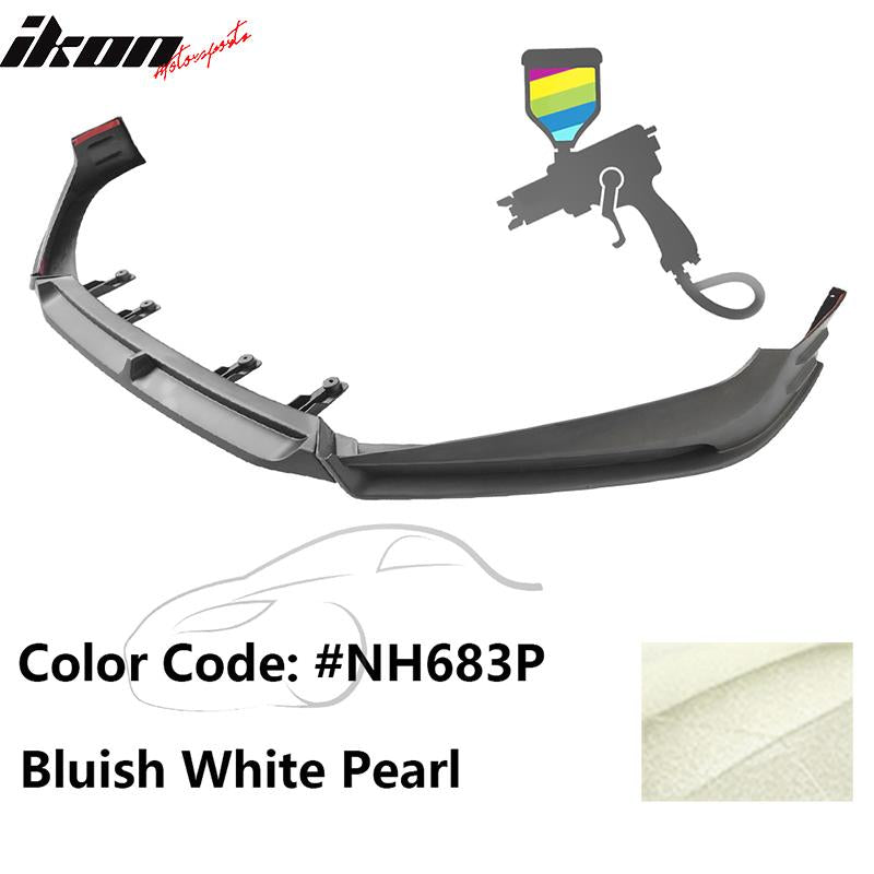 2018-2021 Honda Accord 3PC Front Bumper Lip PP