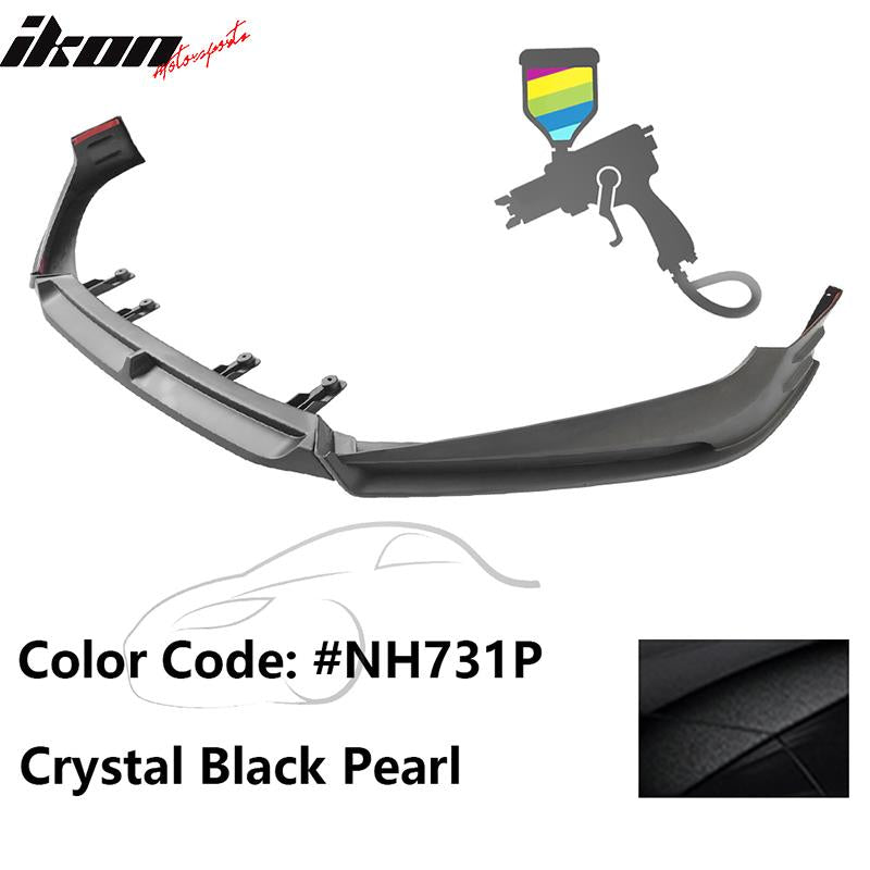 2018-2021 Honda Accord 3PC Front Bumper Lip PP