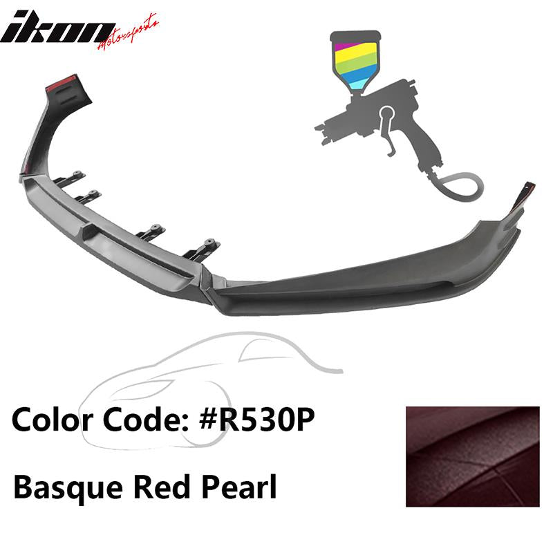 2018-2021 Honda Accord 3PC Front Bumper Lip PP