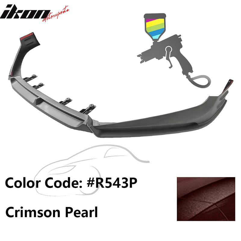 2018-2021 Honda Accord 3PC Front Bumper Lip PP