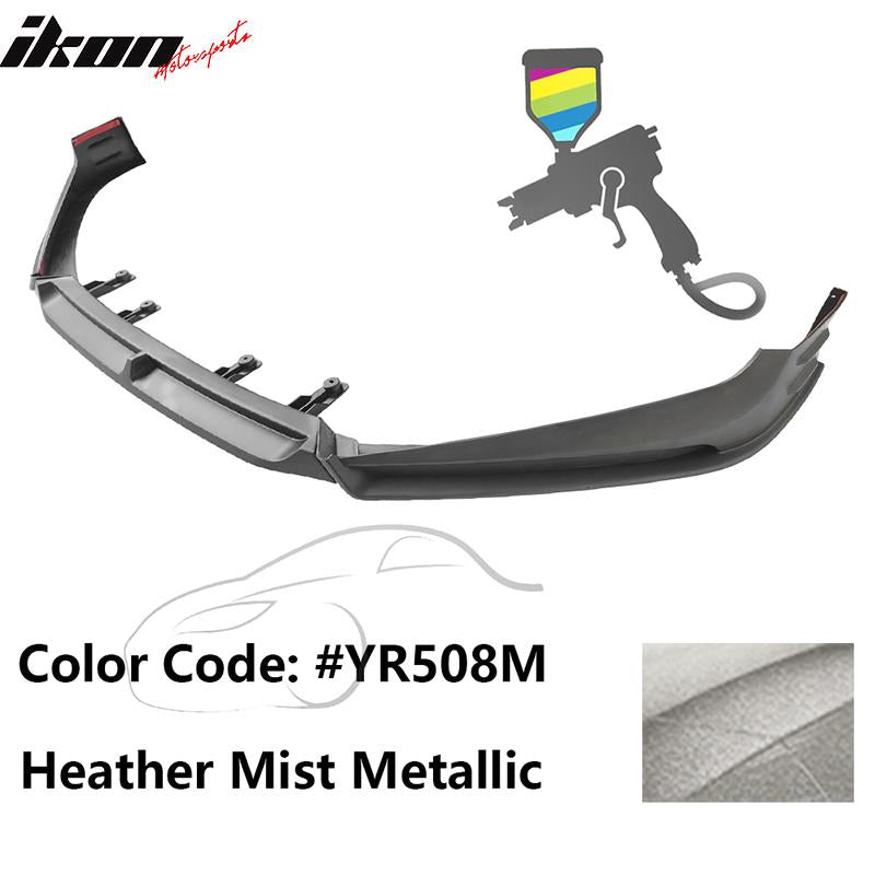 2018-2021 Honda Accord 3PC Front Bumper Lip PP