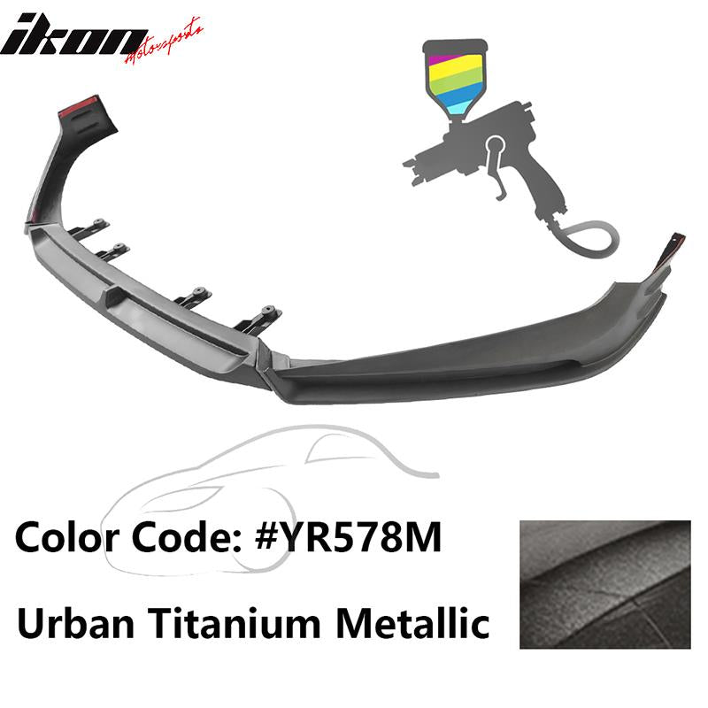 2018-2021 Honda Accord 3PC Front Bumper Lip PP