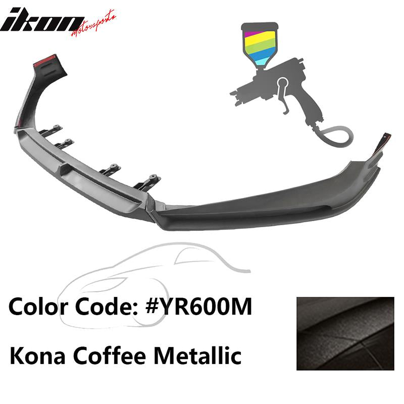 2018-2021 Honda Accord 3PC Front Bumper Lip PP