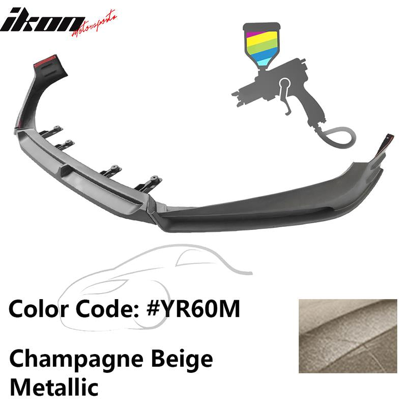 2018-2021 Honda Accord 3PC Front Bumper Lip PP