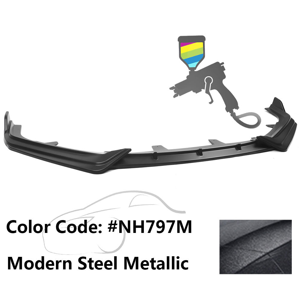 2021-2022 Honda Accord IKON V1 Style Front Bumper Lip Spoiler 3PCS PP