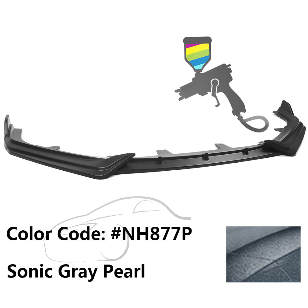 2021-2022 Honda Accord IKON V1 Style Front Bumper Lip Spoiler 3PCS PP