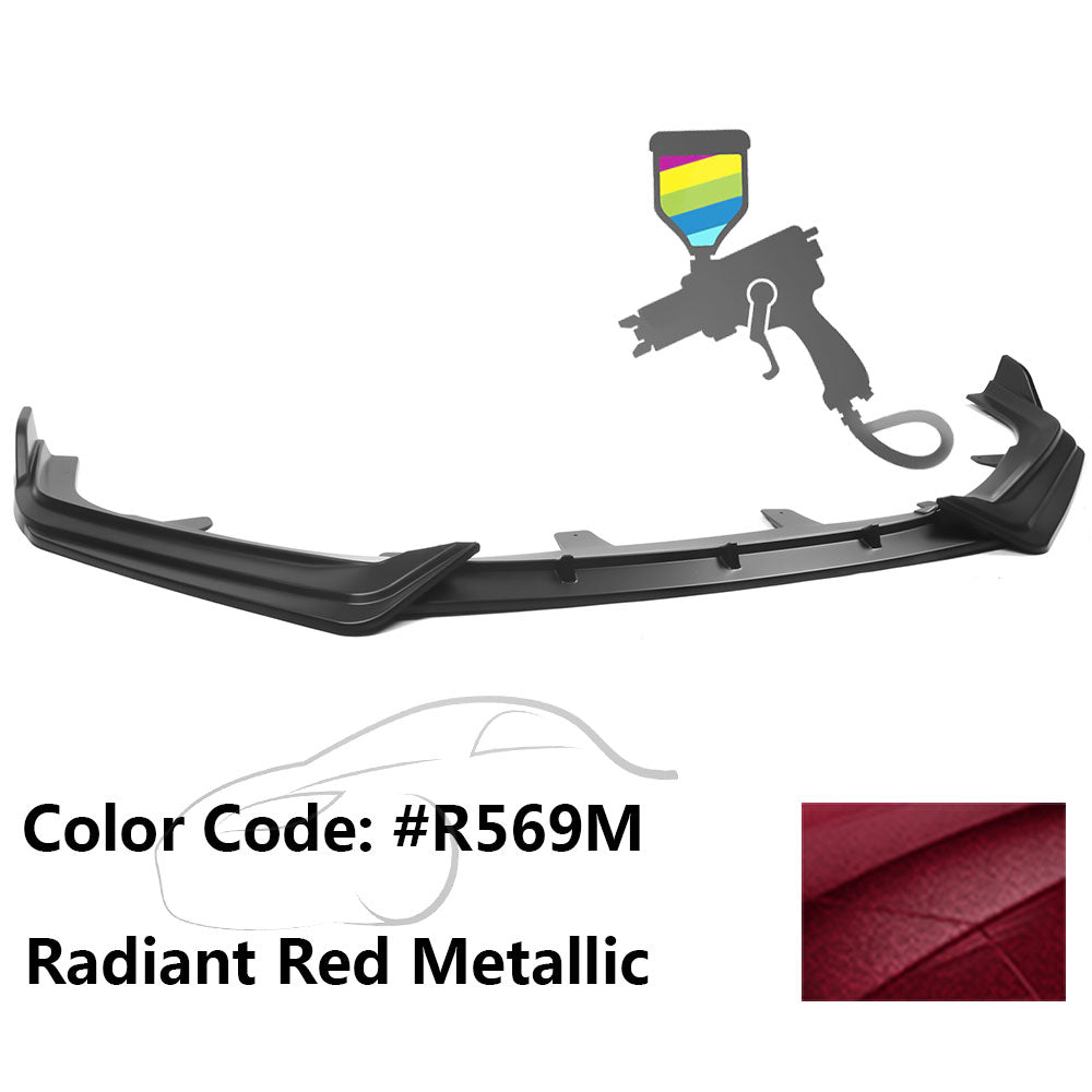 2021-2022 Honda Accord IKON V1 Style Front Bumper Lip Spoiler 3PCS PP