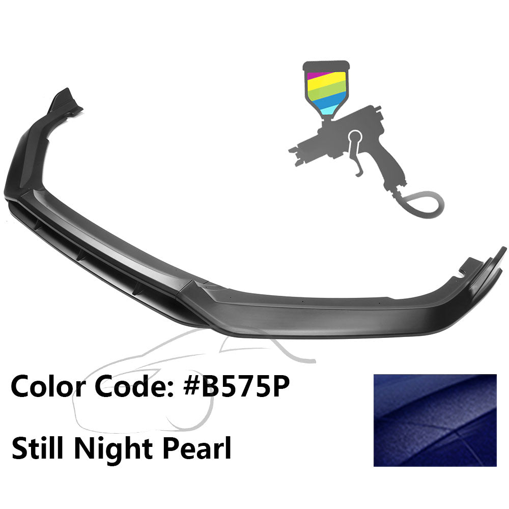 2021-2022 Honda Accord IKON V2 Style Front Bumper Lip Spoiler 4PCS PP