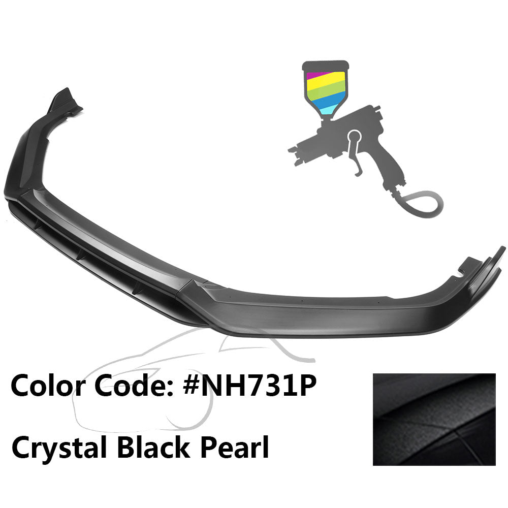 2021-2022 Honda Accord IKON V2 Style Front Bumper Lip Spoiler 4PCS PP