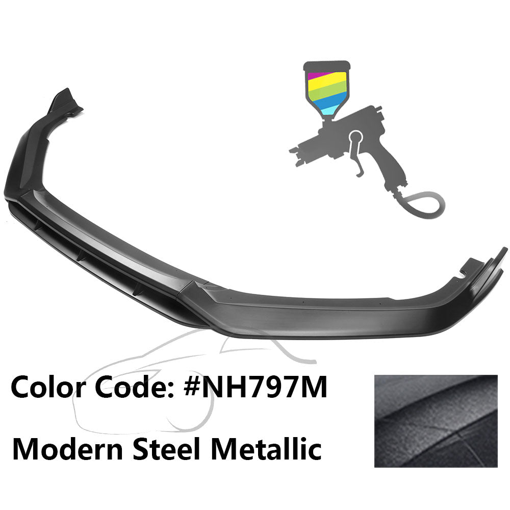 2021-2022 Honda Accord IKON V2 Style Front Bumper Lip Spoiler 4PCS PP