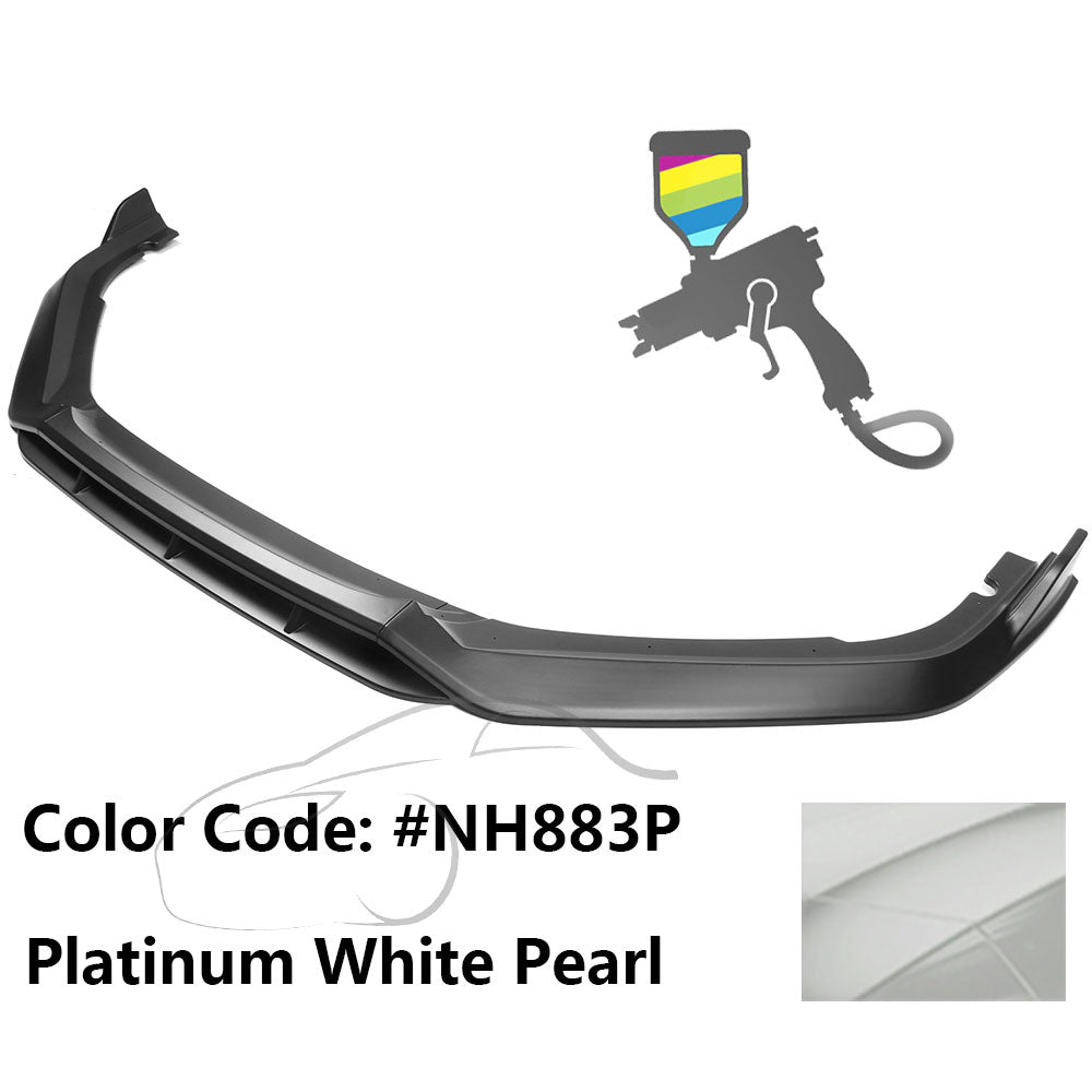 2021-2022 Honda Accord IKON V2 Style Front Bumper Lip Spoiler 4PCS PP