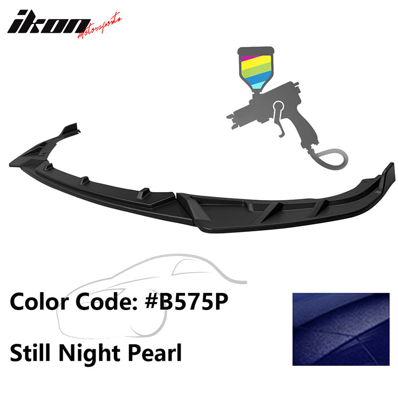 2021-2022 Honda Accord IKON V3 Front Bumper Lip PP