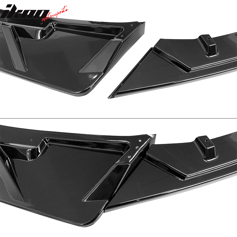 2021-2022 Honda Accord IKON V3 Style Front Bumper Lip Spoiler 3PCS