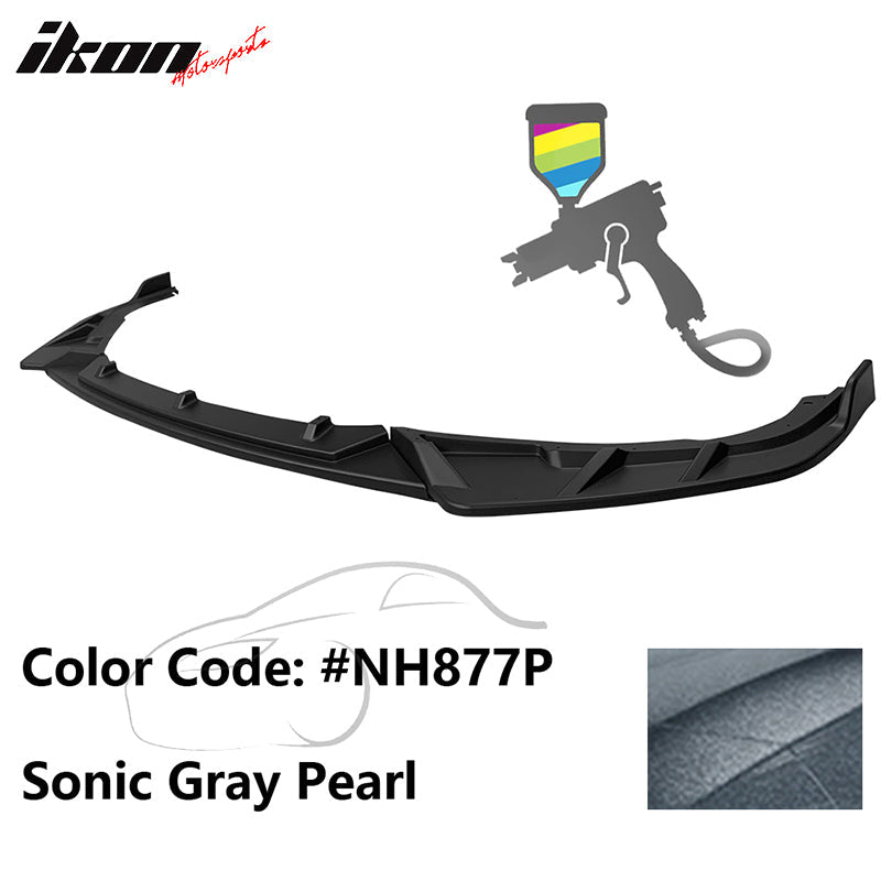 2021-2022 Honda Accord IKON V3 Front Bumper Lip PP