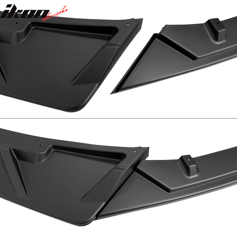 2021-2022 Honda Accord IKON V3 Style Front Bumper Lip Spoiler 3PCS