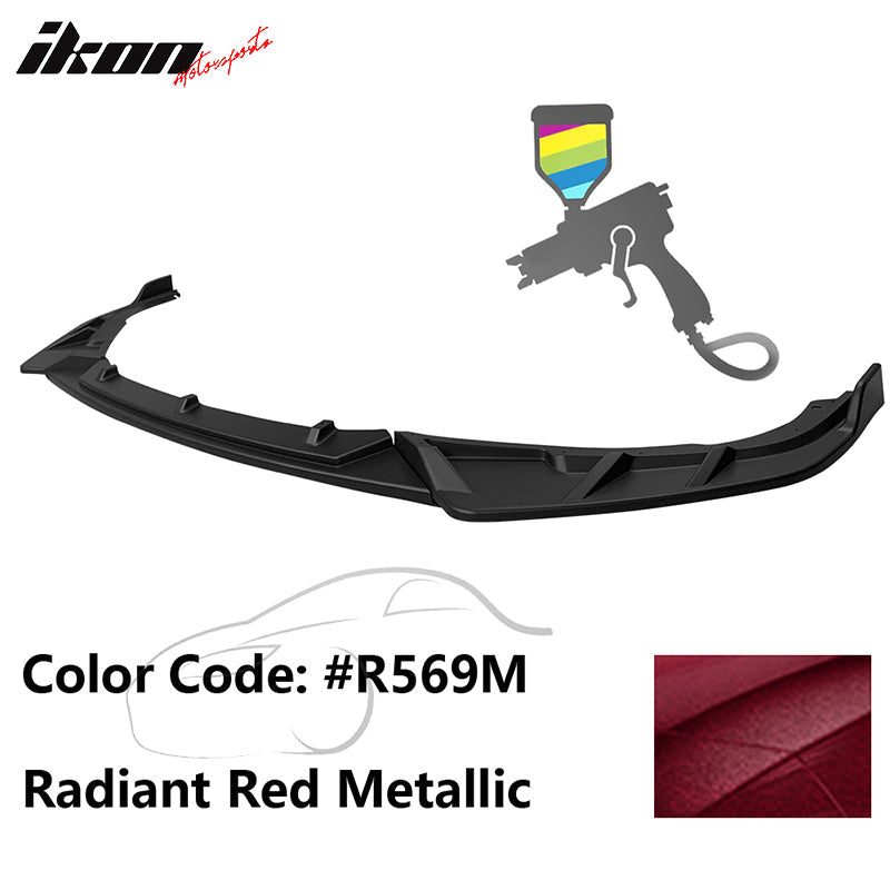 2021-2022 Honda Accord IKON V3 Front Bumper Lip PP