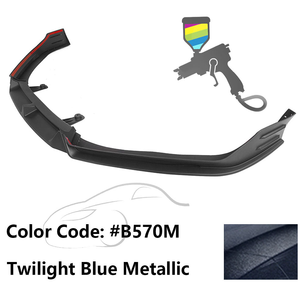 Front Bumper Lip Spoiler for 2021-2022 Honda Accord 3PC