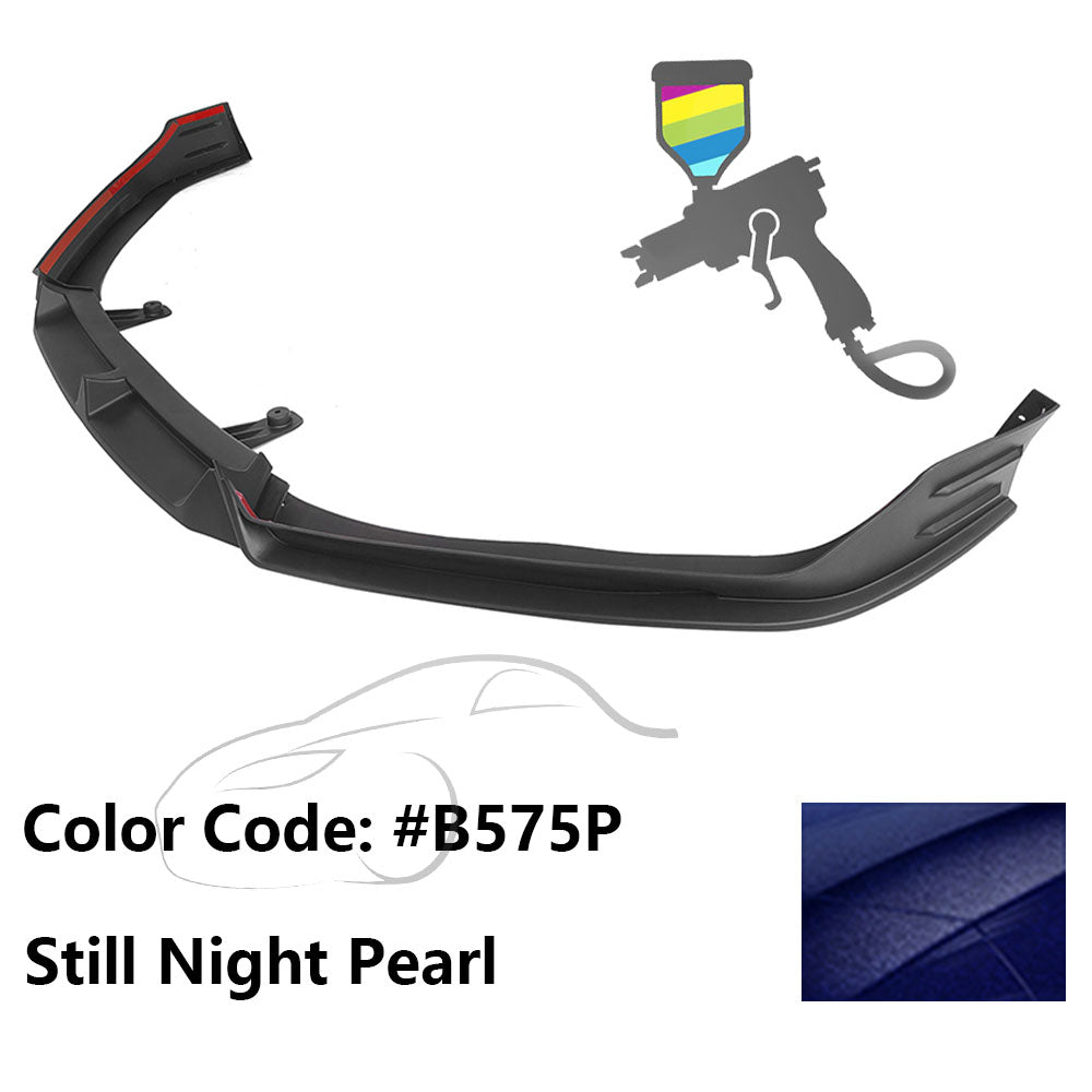 Front Bumper Lip Spoiler for 2021-2022 Honda Accord 3PC