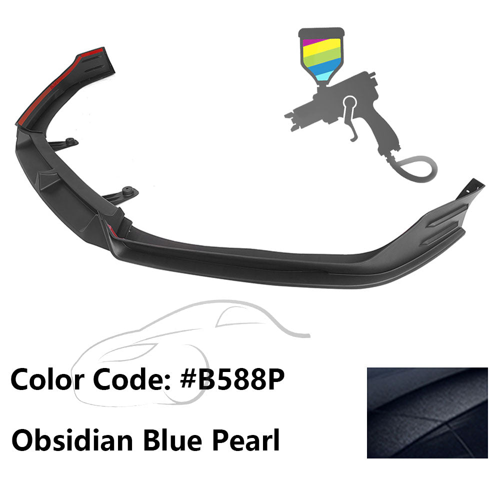 Front Bumper Lip Spoiler for 2021-2022 Honda Accord 3PC