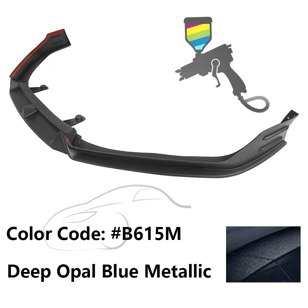 Front Bumper Lip Spoiler for 2021-2022 Honda Accord 3PC