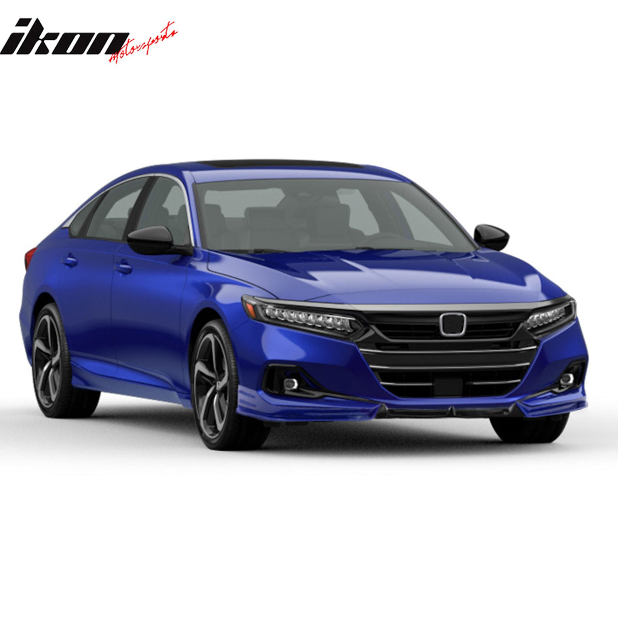 Front Bumper Lip Spoiler for 2021-2022 Honda Accord 3PC