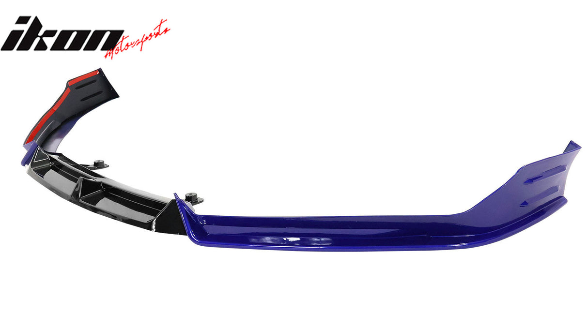 Front Bumper Lip Spoiler for 2021-2022 Honda Accord 3PC