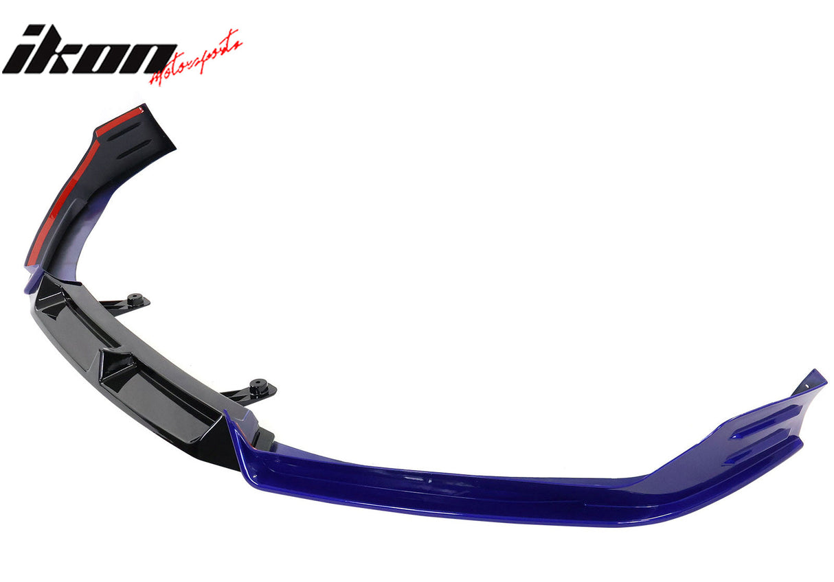 Front Bumper Lip Spoiler for 2021-2022 Honda Accord 3PC