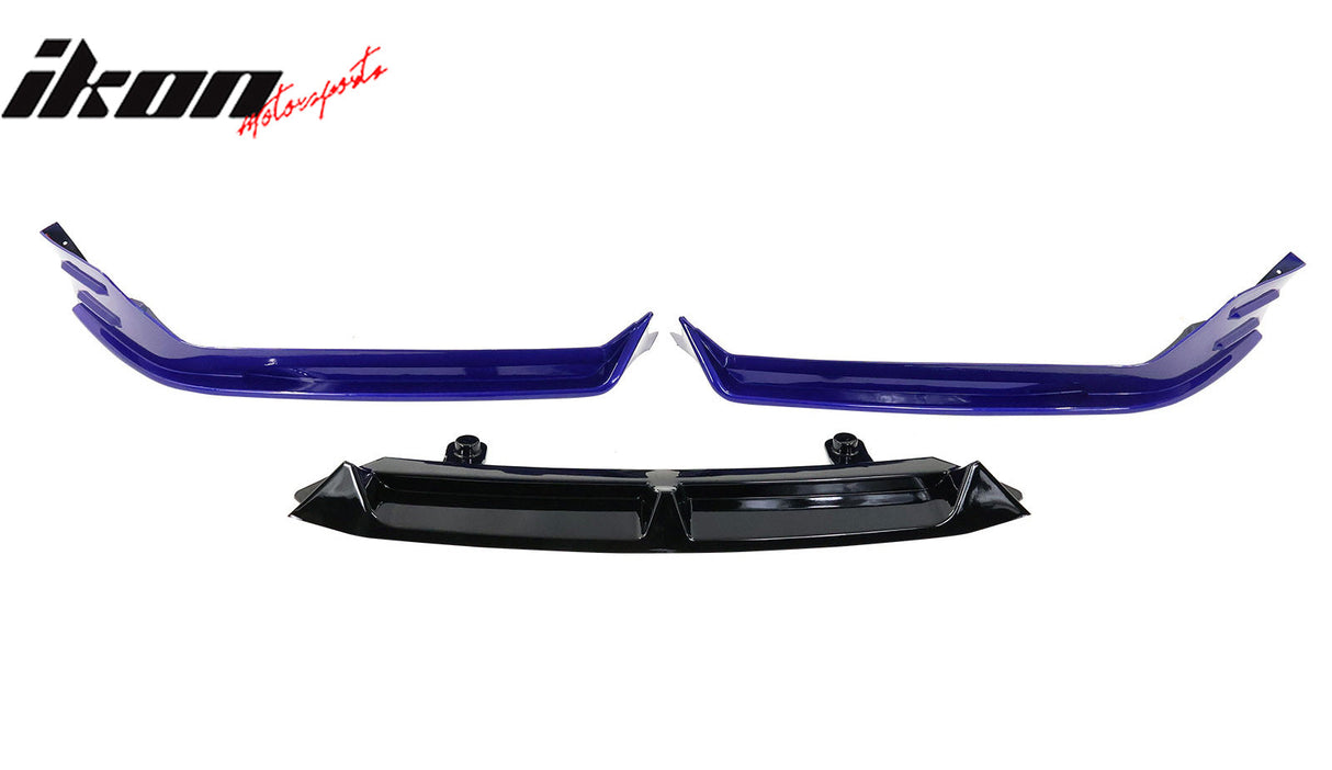 Front Bumper Lip Spoiler for 2021-2022 Honda Accord 3PC