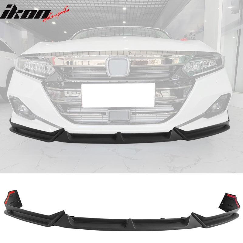 Front Bumper Lip Spoiler for 2021-2022 Honda Accord 3PC