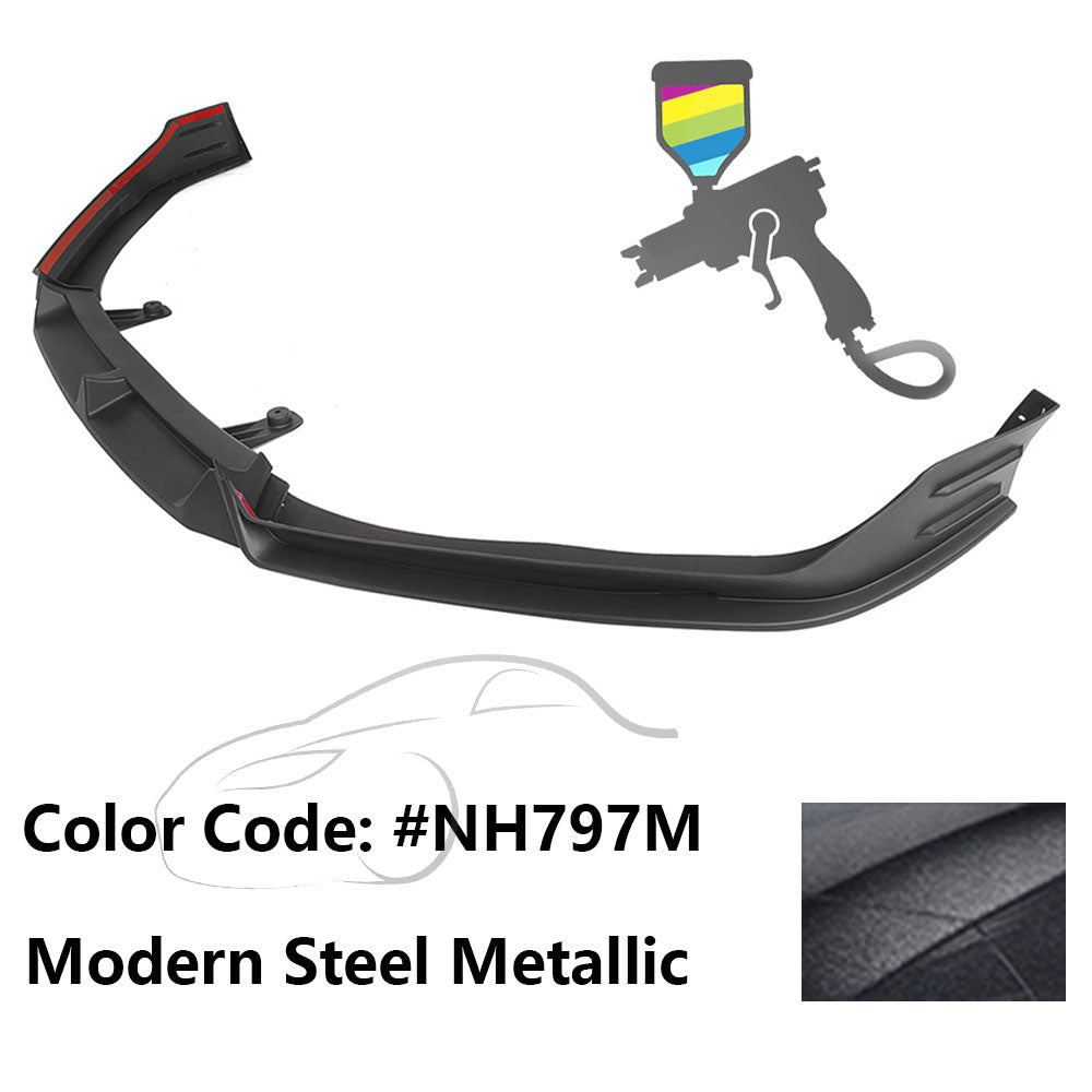 Front Bumper Lip Spoiler for 2021-2022 Honda Accord 3PC