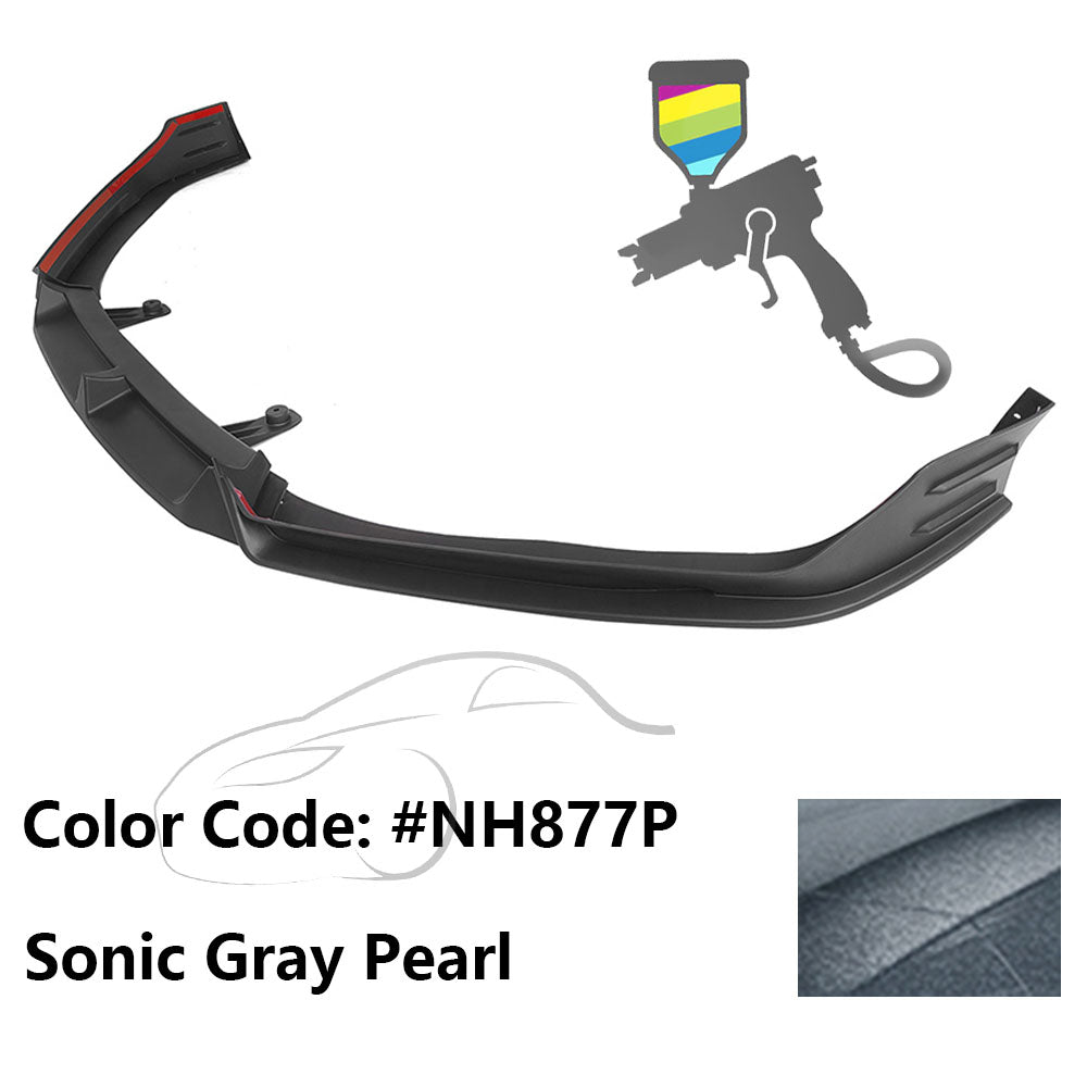 Front Bumper Lip Spoiler for 2021-2022 Honda Accord 3PC