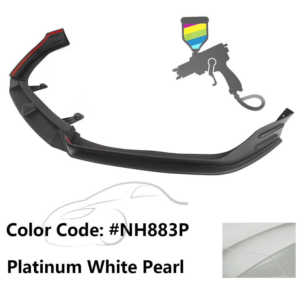 Front Bumper Lip Spoiler for 2021-2022 Honda Accord 3PC