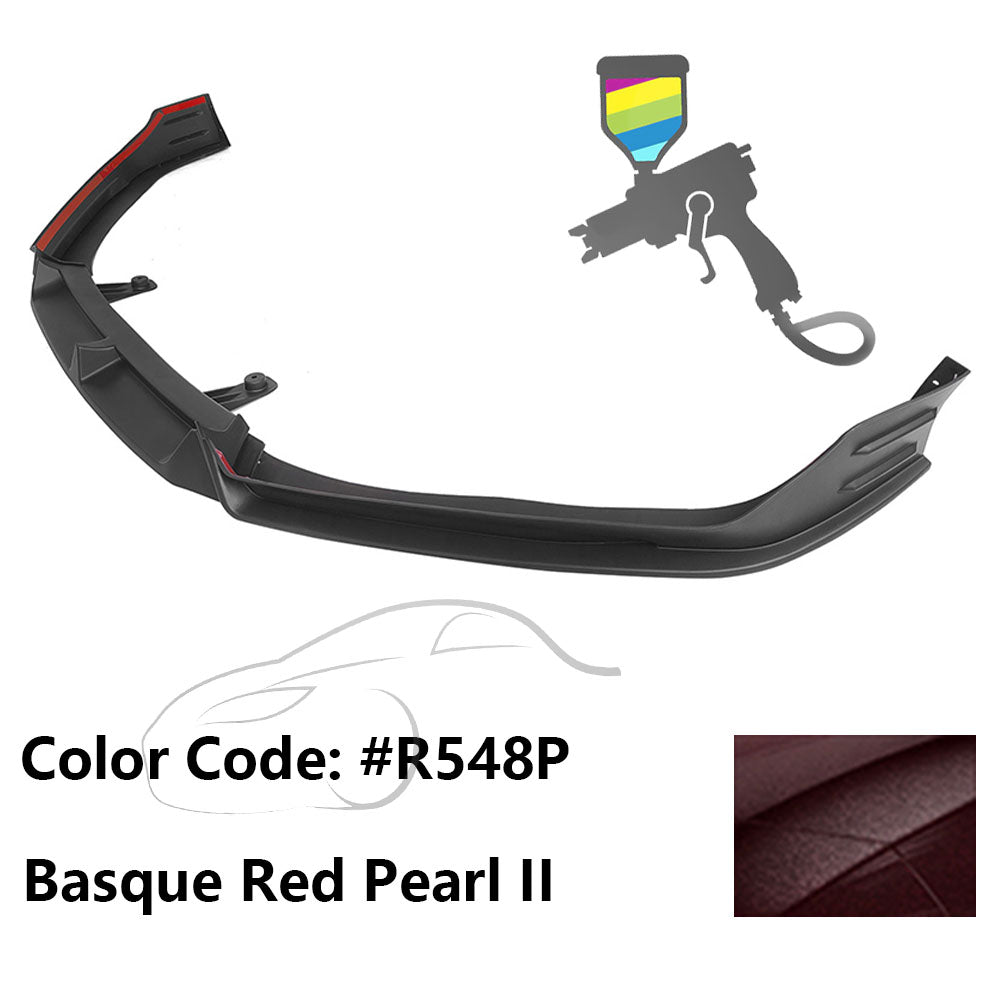 Front Bumper Lip Spoiler for 2021-2022 Honda Accord 3PC