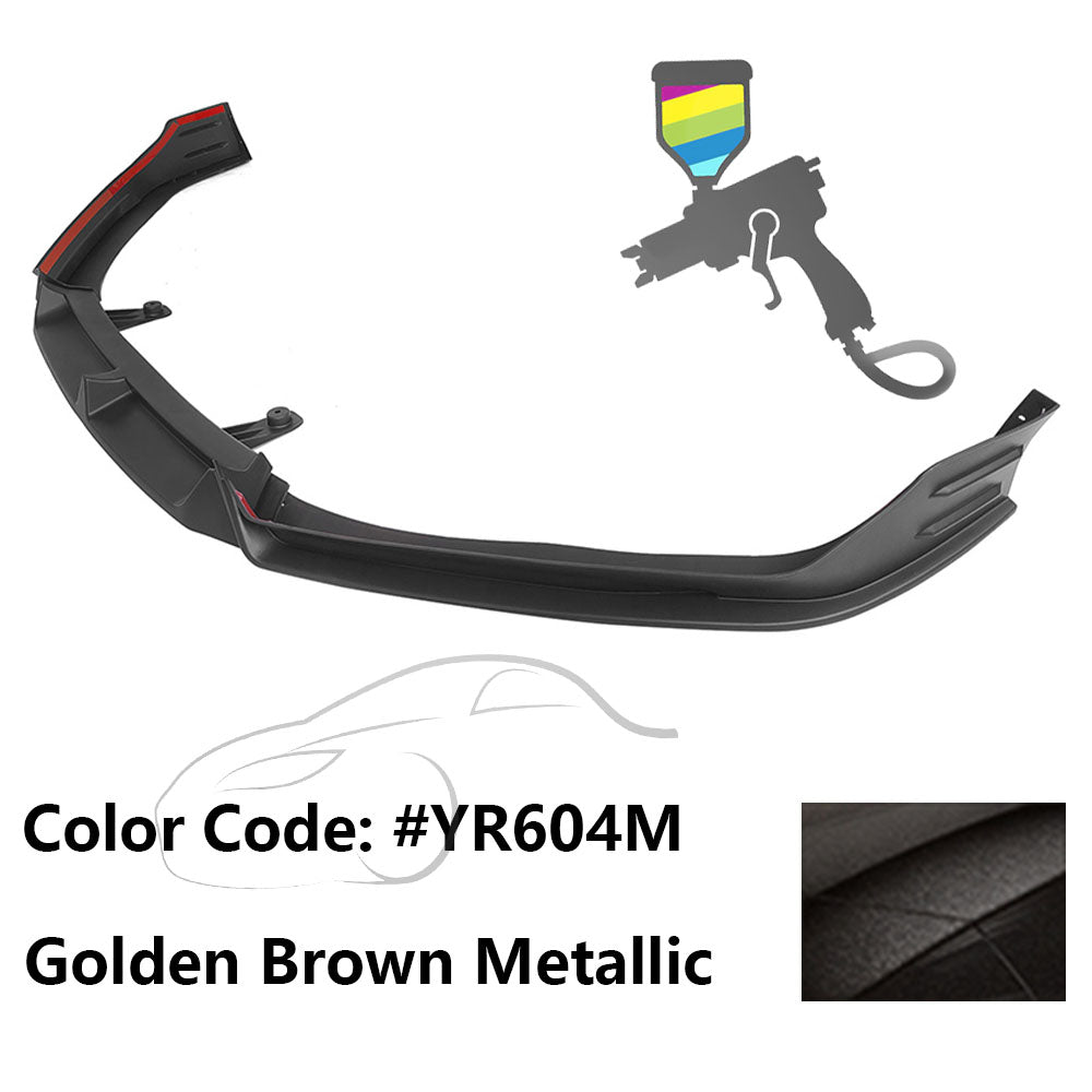 Front Bumper Lip Spoiler for 2021-2022 Honda Accord 3PC