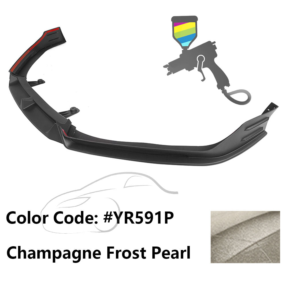 Front Bumper Lip Spoiler for 2021-2022 Honda Accord 3PC