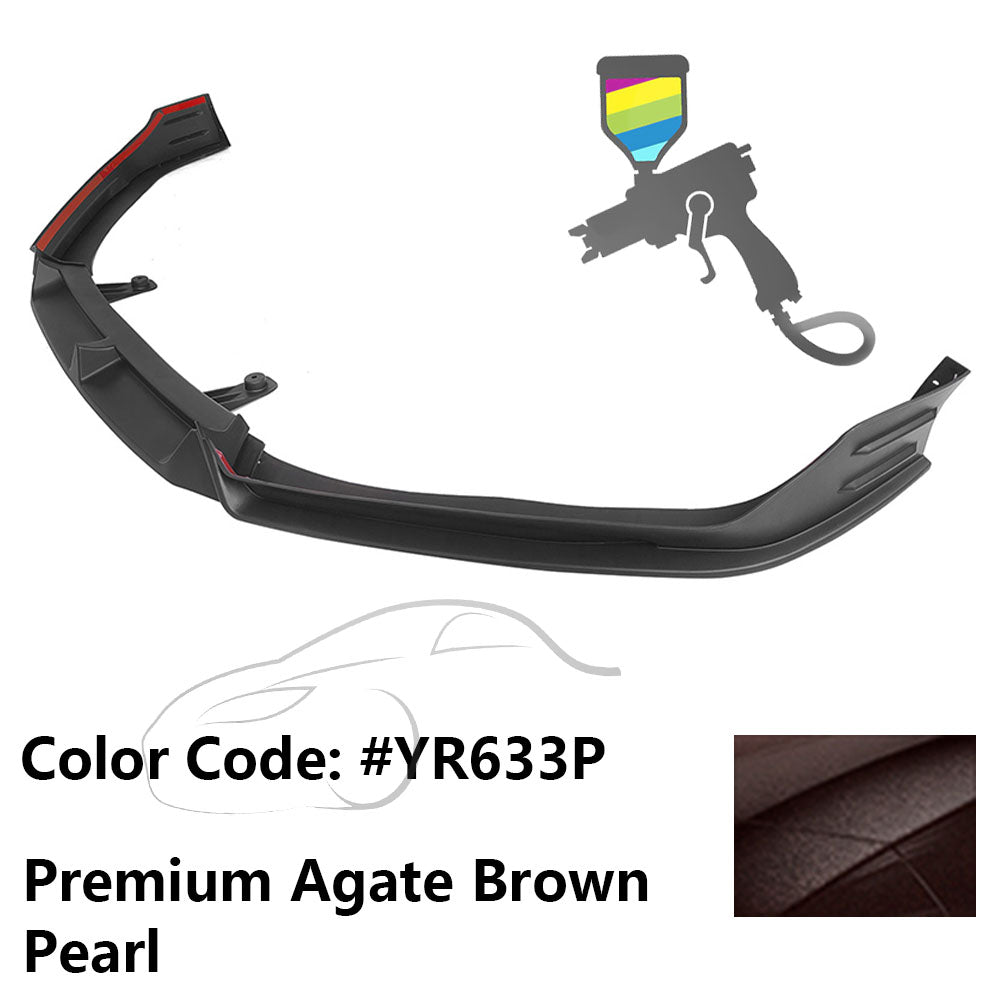 Front Bumper Lip Spoiler for 2021-2022 Honda Accord 3PC