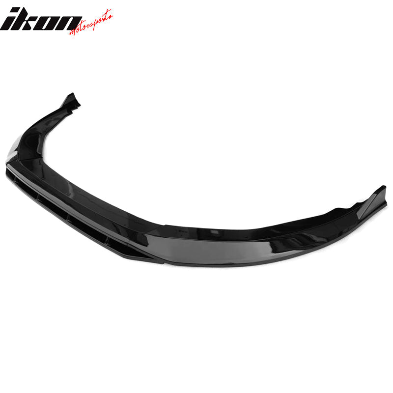 2023-2025 Honda Accord Front Bumper Lip V1 4PC Spoiler Black PP
